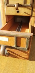 ALL ORIGINAL MID CENTURY 60 DRAWER LIBRARY CARD CATOLOG W/BASE NYC Library