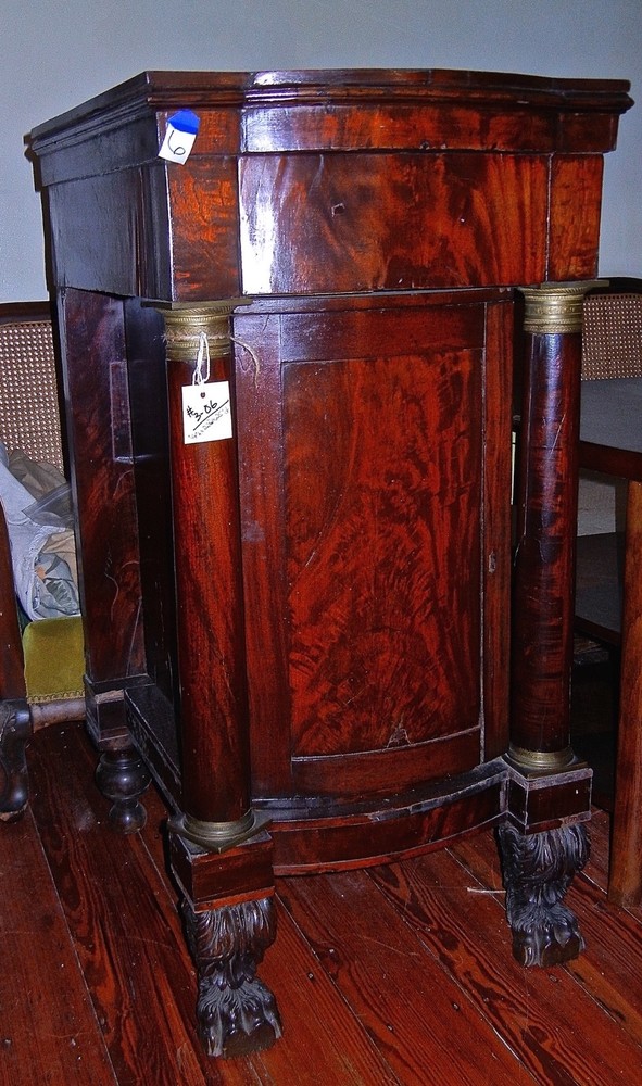 Antique Side Liquor cabinet French Empire Style 1800’s
