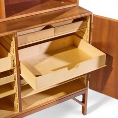 Børge Mogensen Model A 232 Mid Century Danish Oak China Cabinet Credenza Hutch