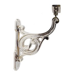 2Pcs 7″ Stair Rail Bracket Antique Victorian Hand Rail Bracket Adjustable