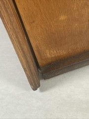 Antique Vintage Wooden Wall 8 Drawer Spice Cabinet Cupboard Apothecary Chest