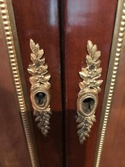 Louis XVI Style Gilt Bronze & Cuban Mahogany Grand Vitrine 1820-1850 NEW PHOTOS!