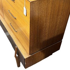 Rare Mid-century Mahogany 4066 Buffet/Credenza by John Keal for Brown Saltman