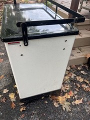 Steel Medical Cabinet Metal Industrial Quackery Farm Apothecary Desk Table
