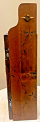 Vintage Rustic Solid Wood Hanging Medicine Spice Cabinet Primitive Custom Made