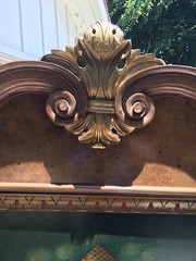 Berkey & Gay Hand-Painted Antique Cabinet