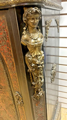1790 Boulle Commode Cabinet Contra Parti Very Good Condition