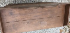 Antique Early 1900s DRY SINK Wash Basin PRIMITIVE Hinges , Hardware & Latches