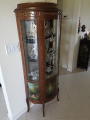 French Louis XV Vitrine