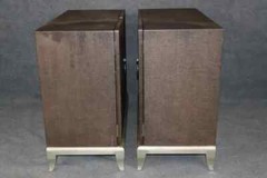 Pair of Matched Contemporary French Art Deco Style Large Side Cabinets