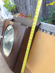 RARE Antique 1900s Medicine Cabinet with Mirror