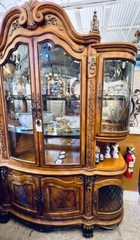AICO by Michael Amini Venetian china cabinet