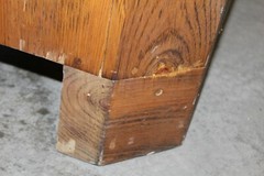 Vintage Solid Knotty Pine Custom Corner Cabinet – Rustic Country American