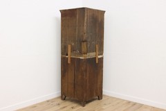 Farmhouse Antique Kitchen Corner Cupboard or Pantry Cabinet #55018