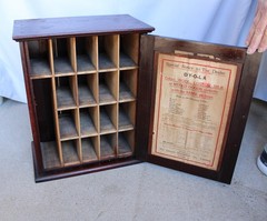 Antique Country Store Advertising Dye Cabinet – Dy-O-La Dyes