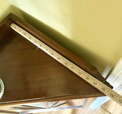Antique Shipley & Saltaire Mahogany Corner Speaker- works perfectly