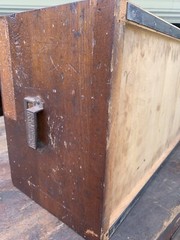 Antique The Tubs MFG Company Ludington, MI Oak Cabinet
