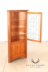 Stickley Mission Collection Cherry Corner Cabinet