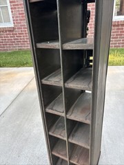 Antique Post Office Boxes Metal Cabinet Vintage United States P.O. Box 16 Door