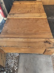 VINTAGE 1950s/60s Coladonato Bros “Gunberth” Gun Cabinet – Walnut,- Sealed Crate