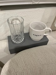 3D Printed Couch Arm Shelf: Sofa Drink Caddy with Cup Holders