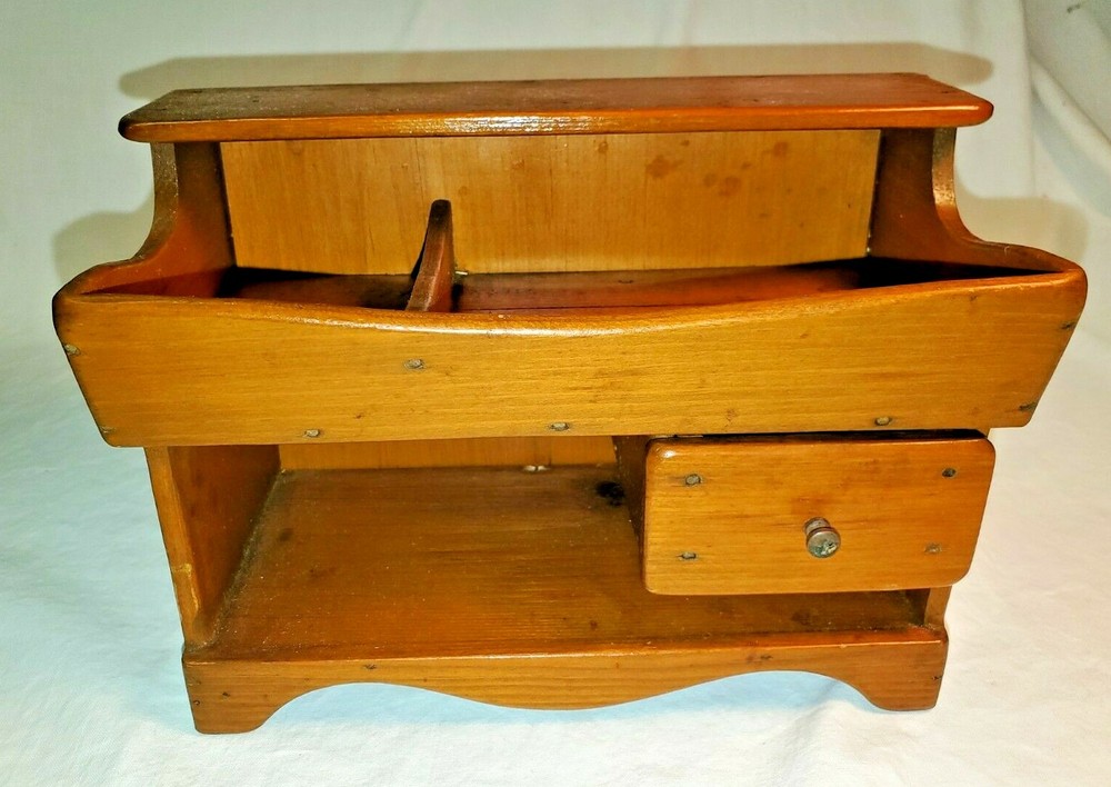 Vintage SALESMAN’S SAMPLE DRY SINK Miniature Furniture RARE ITEM