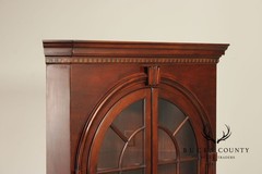 Statton Georgian Style Old Towne Cherry Corner Cabinet