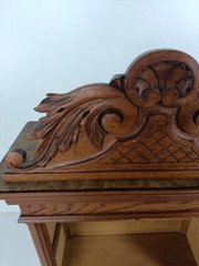 Gorgeous Large Medicine Apothecary Cabinet gorgeous Pediment Beveled glass mirro