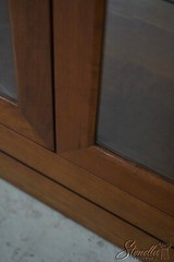 68263: STICKLEY Cherry 21st Century Collection Curio Display Cabinet