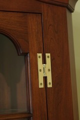 32234EC: HENKEL HARRIS Cherry Welford Corner China Cabinet