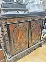 1790 Boulle Commode Cabinet Contra Parti Very Good Condition