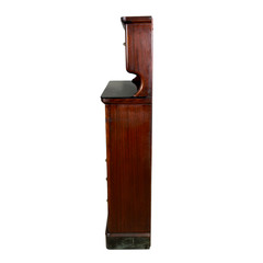 Antique Mahogany Dental Cabinet with 22 Drawers, c.1910 #22630