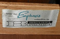 Broyhill Walnut Emphasis China Hutch