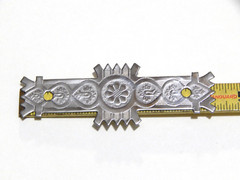 Victorian East Lake Drawer Pull Nickel Plated Brass