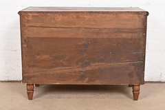 Antique Victorian Carved Mahogany Twelve-Drawer Collector’s Cabinet, Circa 1880s