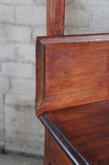 Antique Victorian Eastlake Washstand Cabinet Dry Sink Commode w Towel Bar