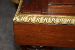 French Louis XVI Style Ormolu Mounted Marble Top Vitrine By Francois Alix