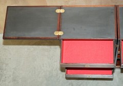 RENO WAHL FOR DYRLUND VINTAGE DANISH ROSEWOOD METAMORPHIC CAPTAINS CAMPAIGN BAR