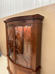 Baker Bowfront China Cabinet