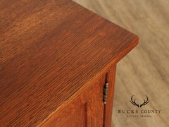 Stickley Mission Collection Oak Bookcase Hutch Top