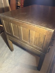 Antique Oak Architects flat file, Flat file, Map flat file
