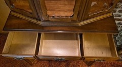 vintage antique china cabinet hutch