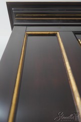 69718: BAKER Hollywood Regency Maison Jansen Style Cabinet