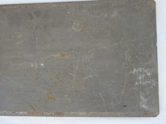 Antique Metal Sliding Lid from Hoosier Style Cabinet Bread/Pie Drawer Lids Only