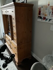 Ethan Allen Pine Cabinet – Pristine Condition
