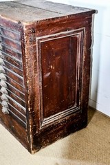 Antique Printers Cabinet Apothecary Cabinet