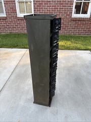 Antique Post Office Boxes Metal Cabinet Vintage United States P.O. Box 16 Door