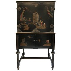 1920s American Chinese Style Cabinet