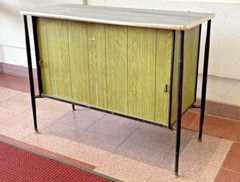 Mid Century Modern Steel Cabinet Italian Deign
