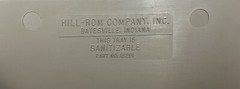 Vintage Mid-Century Hill-Rom Rolling Medical Cabinet – Utility Cart – Table